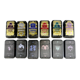 Zodiac Foil Dual Turbo Torch Lighter- 12 Pieces Per Retail Ready Display 25921