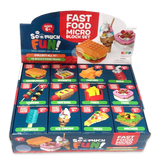 Micro Block Fast Food Set - 12 Pieces Per Display 24705