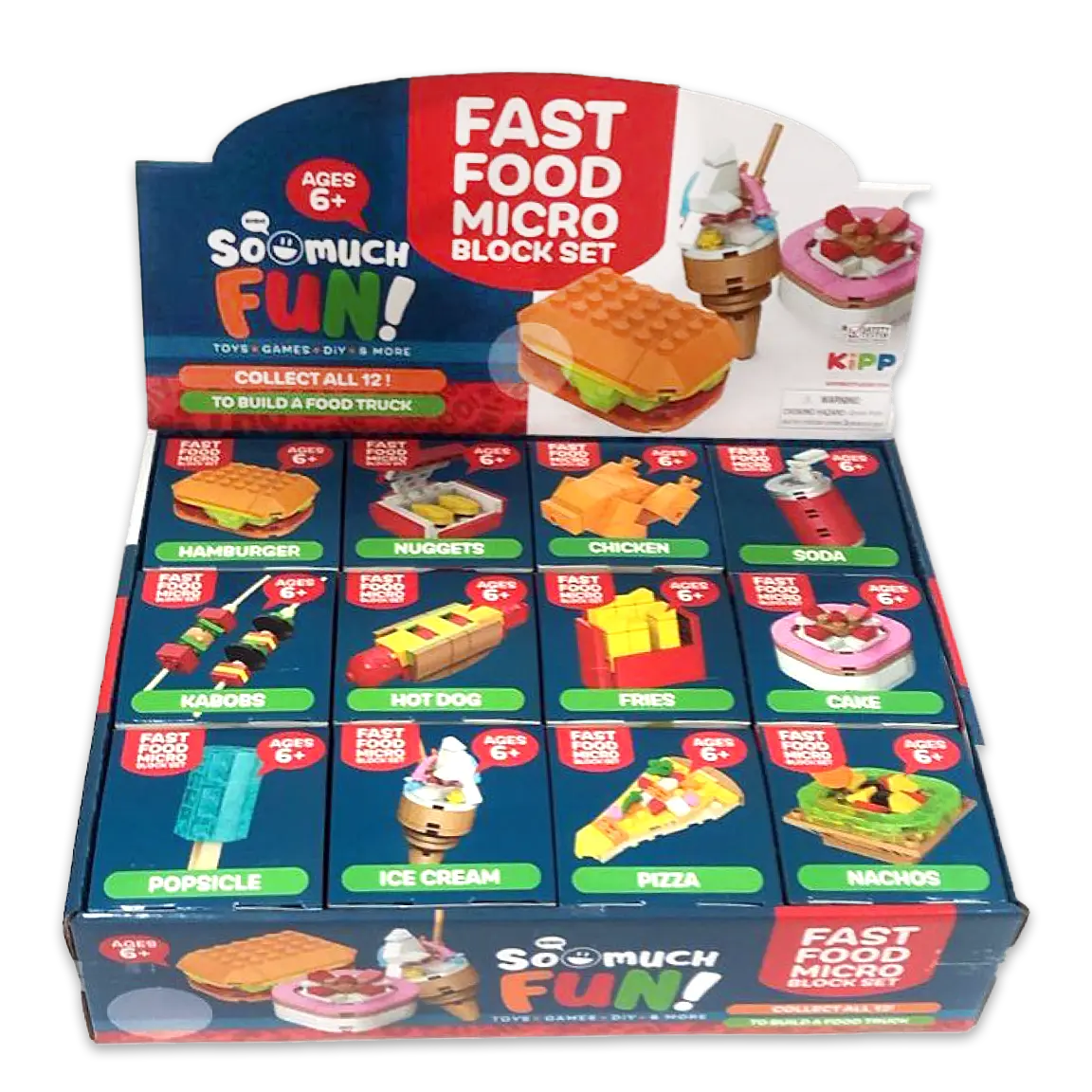 So Much Fun! Curated Floor Display - 150 Items Per Retail Ready Display 88543 NOVELTY INC