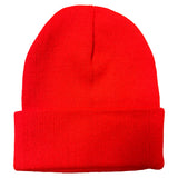 Cuffed Knit Hat Beanie in Assorted Colors - 18 Pieces Per Retail Ready Display 22693