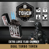 Curated Big Bubba Tac Gear Dual Torch Lighter Kit 88596