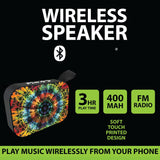 Wireless Speaker with FM Radio- 6 Pieces Per Retail Ready Display 23548