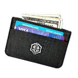 Ultra-Thin Canvas Wallet - 6 Pieces Per Retail Ready Display 23198