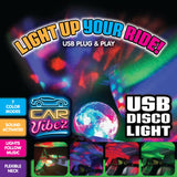 Mood Light Mini USB Disco Ball- 4 Pieces Per Retail Ready Display 41677