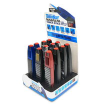Magnum Zinc Torch Stick Lighter - 12 Pieces Per Retail Ready Display 23755 TORCH BLUE