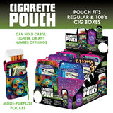 Neoprene Cigarette Pouch with Pocket - 8 Pieces Per Retail Ready Display 23825