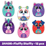 Kids Fluffy Stuffy Pillow Plush 12 Pieces Per Retail Ready Display 24406 KIPP BROTHERS