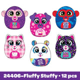 Kids Fluffy Stuffy Pillow Plush 12 Pieces Per Retail Ready Display 24406