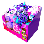 Blanket and Plush Kids Assortment Floor Display - 32 Pieces Per Retail Ready Display 88509 KIPP BROTHERS
