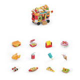 Micro Block Fast Food Set - 12 Pieces Per Display 24705