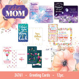 Mother's Day Celebrate Mom Assortment Floor Display - 102 Pieces Per Retail Ready Floor Display 88516