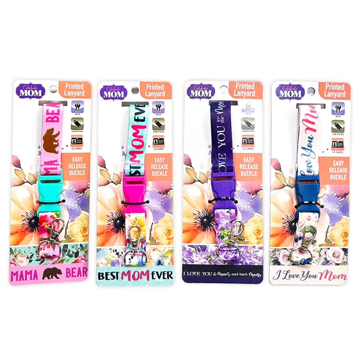Mother's Day Celebrate Mom Assortment Floor Display - 72 Pieces Per Retail Ready Floor Display 88525 KIPP BROTHERS