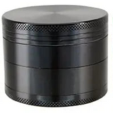 Metal 4 Piece Grinder 63MM - 6 Pieces Per Retail Ready Display 24865GPBLACK