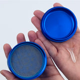 Metal 4 Piece Grinder 63MM - 6 Pieces Per Retail Ready Display 24865GPBLUE