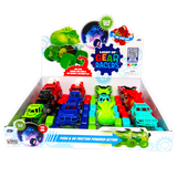 Friction Toy Car Light Up Assortment - 12 Pieces Per Retail Ready Display 24887