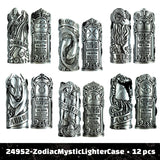 Zodiac Lighter Case - 12 Pieces Per Retail Ready Display 24952