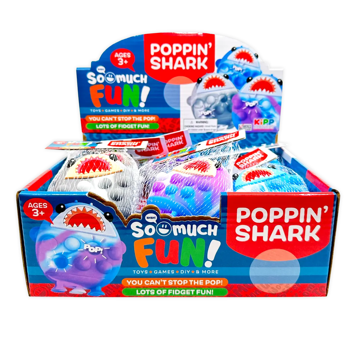 So Much Fun! Curated Floor Display - 150 Items Per Retail Ready Display 88543 NOVELTY INC