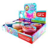 Fun Doh Glitter Slime - 6 Pieces Per Retail Ready Display 25034