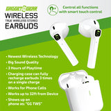 Wireless Earbuds with Case- 6 Pieces Per Retail Ready Display 25046