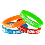 Silicone Wristband Good Is Good - 12 Pieces Per Display 25063