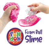 Fun Doh Foam Ball Slime - 12 Pieces Per Retail Ready Display 25066