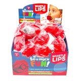 Red Whistle Lips - 48 Per Retail Ready Display 25128