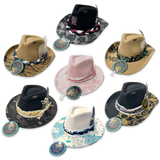 Cowgirl Hat Assortment Floor Display - 12 Pieces Per Retail Ready Display 88538