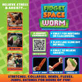 Fidget Space Worm Toy - 12 Pieces Per Display 25246