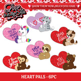 Valentine's Day Rose Plush and Gift Assortment Floor Display - 58 Pieces Per Retail Ready Display 88575