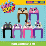 Kids Zone Plush Assortment Floor Display - 30 Pieces Per Retail Ready Display 88564