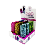 Glitter Lighter Case - 12 Pieces Per Retail Ready Display 25375