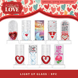 Valentine's Day Glass and Gift Assortment Floor Display - 57 Pieces Per Retail Ready Display 88573