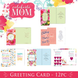 Mother's Day Celebrate Mom Assortment Floor Display - 65 Pieces Per Retail Ready Floor Display 88579