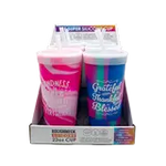 Silicone 22oz Super Cups - 6 Pieces Per Retail Ready Display 25980 ROUGHNECK