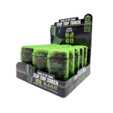Glow in The Dark Flip Top Lighter - 15 Pieces Per Retail Ready Display 25743 SMOKEZILLA