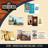 Father's Day Assorted Floor Display - 50 Pieces Per Retail Ready Display 88587