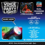 Voice Activated USB Party Light - 6 Pieces Per Retail Ready Display 26103 CAR VIBEZ