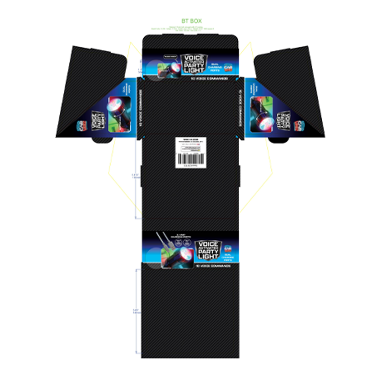 Voice Activated USB Party Light - 6 Pieces Per Retail Ready Display 26103 CAR VIBEZ