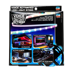 Voice Activated USB Mood Light Strip 16FT - 6 Pieces Per Retail Ready Display 26104 CAR VIBEZ