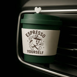 Coffee Cup Air Freshener - 12 Pieces Per Retail Ready Display 26233