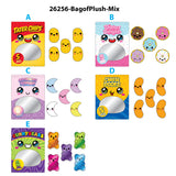 Plush Bag Snack Pack Pals - 6 Pieces Per Retail Ready Display 26256