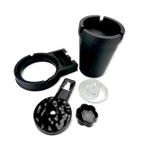 Suction Butt Bucket Ashtray - 6 Pieces Per Retail Ready Display 26259