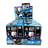 Suction Butt Bucket Ashtray - 6 Pieces Per Retail Ready Display 26259