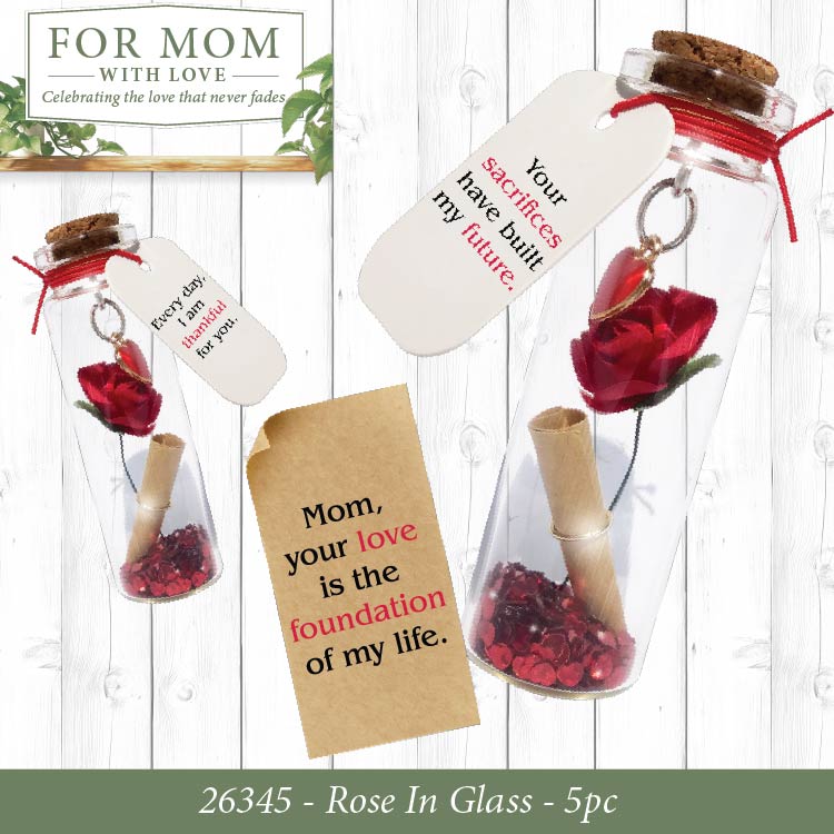 Mothers Day For Mom with Love Assortment Floor Display - 86 Pieces Per Retail Ready Display Kit 88624 NOVELTY INC