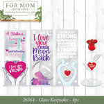 Mothers Day For Mom with Love Assortment Floor Display - 86 Pieces Per Retail Ready Display Kit 88624 NOVELTY INC