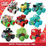 Fun Frenzy Toy Assortment Floor Display - 130 Pieces Per Retail Ready Display Kit 88625 NOVELTY INC