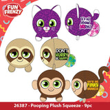 Fun Frenzy Toy Assortment Floor Display - 130 Pieces Per Retail Ready Display Kit 88625 NOVELTY INC