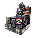 Patriotic USA 250 Dual Torch Lighter - 15 Pieces Per Retail Ready Display 26420