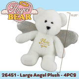 Angel Bear Plush Large - 4 Pieces Per Pack 26451