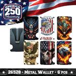 Patriotic USA 250 Floor Display - 78 Pieces Per Retail Ready Display Kit 88626 NOVELTY INC